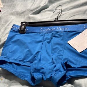 Calvin Klein Vibrant Blue Boxer Briefs